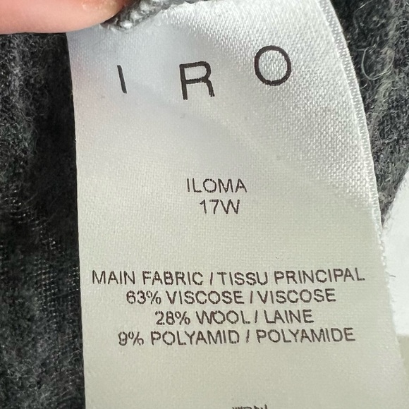 IRO Charcoal Knit Dress - Picture 9 of 12